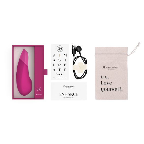 Womanizer Enhance - Airwave Clitoral Stimulator (Pink)