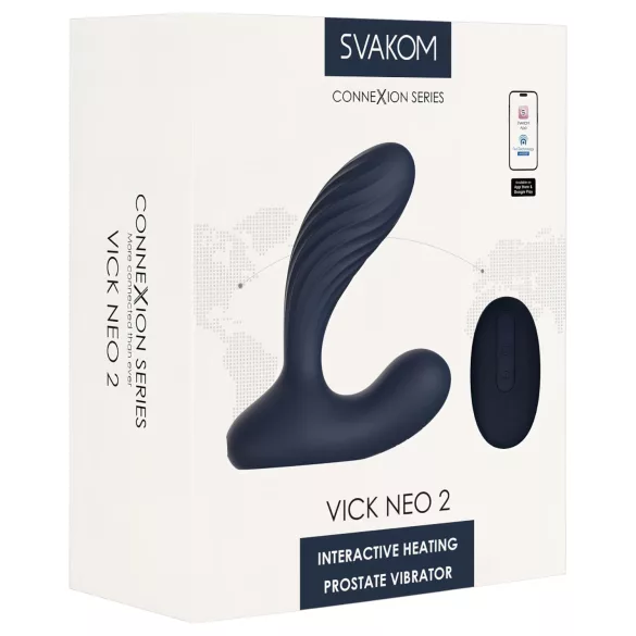 Svakom Vick Neo 2 - Smart Anal Vibrator (Blue)