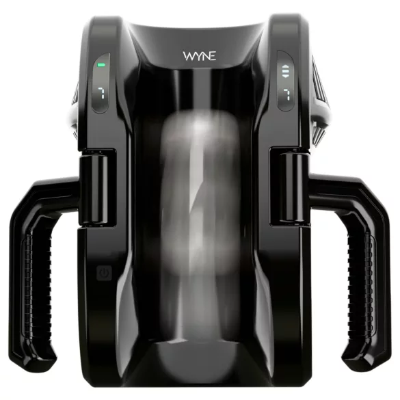 WYNE 10 - Automated Pleasure Device with Grip (Black)