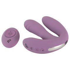   Beau Coeur Mireva - Triple Arm Remote-Controlled Vibrator (Purple)