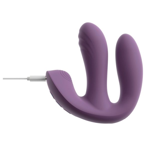 Beau Coeur Mireva - Triple Arm Remote-Controlled Vibrator (Purple)