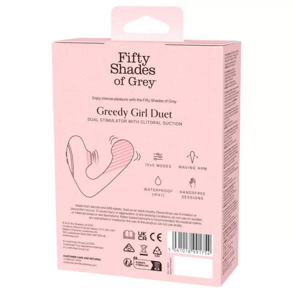 Fifty Shades of Grey Greedy Girl - G-Spot Vibrator (Black)