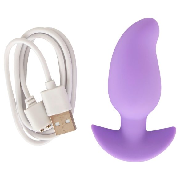 Cuties Mini - Vibrating Anal Plug (Purple)