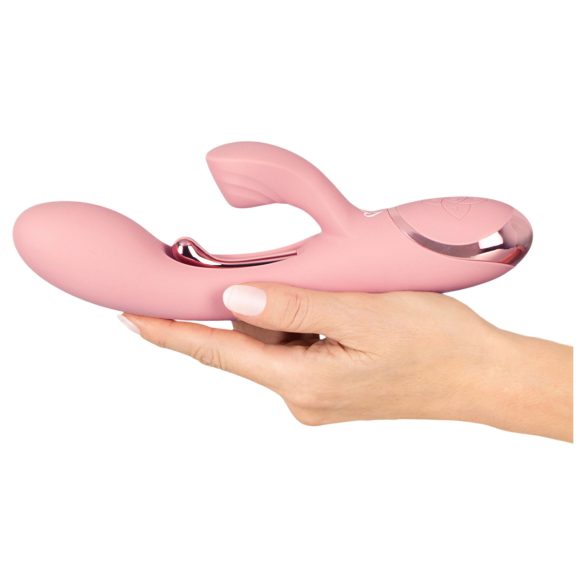Beau Coeur Avenor - tongue-style, clitoral-arm G-spot vibrator (pink)