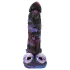 Beasty Cocks Firefly Fantasies - Heated Thrusting Fantasy Vibrator (Blue) - 23.4 cm