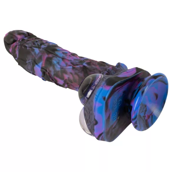 Beasty Cocks Firefly Fantasies - Heated Thrusting Fantasy Vibrator (Blue) - 23.4 cm