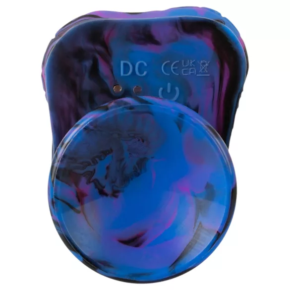 Beasty Cocks Firefly Fantasies - Heated Thrusting Fantasy Vibrator (Blue) - 23.4 cm