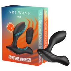 Arcwave Perk - prostate vibrator with remote control (black)