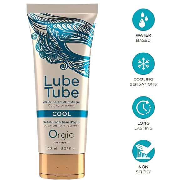 Orgie Lube Tube - Cooling Lubricant Gel (150ml)
