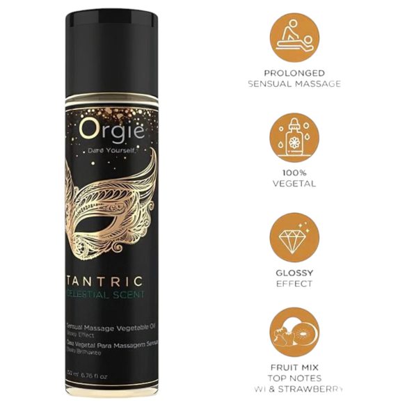 Orgie Tantric Celestial - Sensual Massage Oil (200ml)