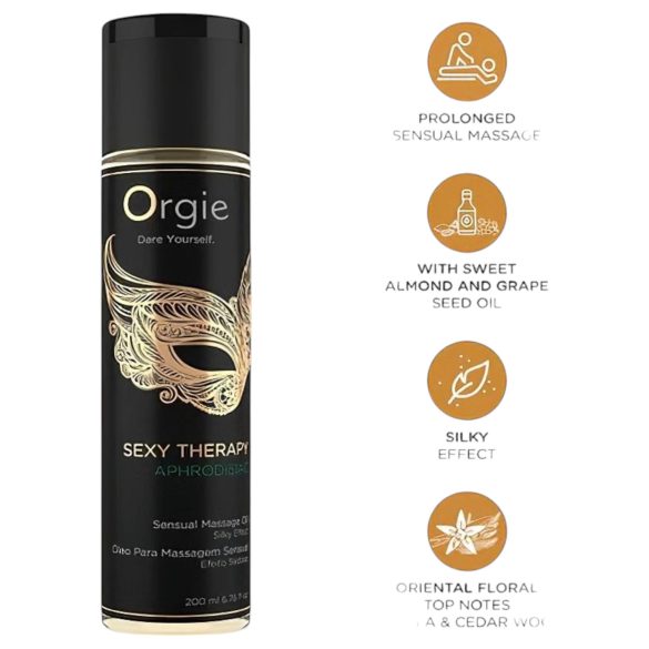 Orgie Aphrodisiac - Sensual Massage Oil (200ml)