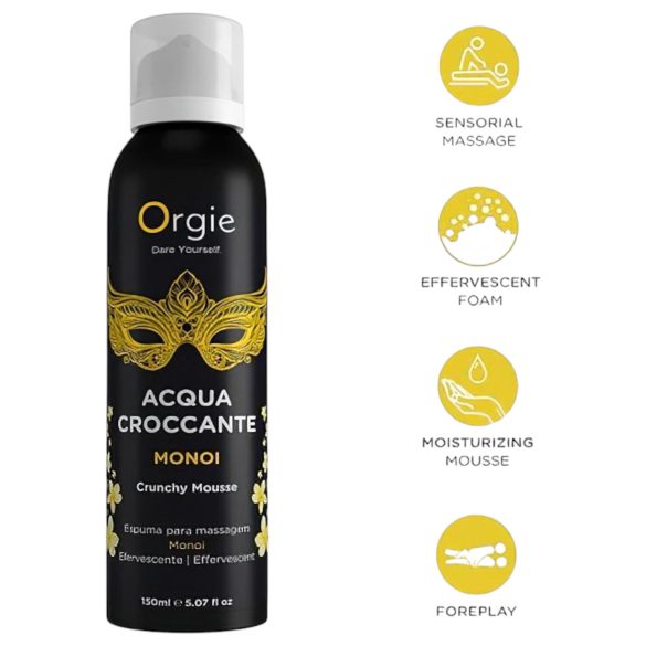 Orgie Acqua Croccante - Tropical Massage Foam (150ml)