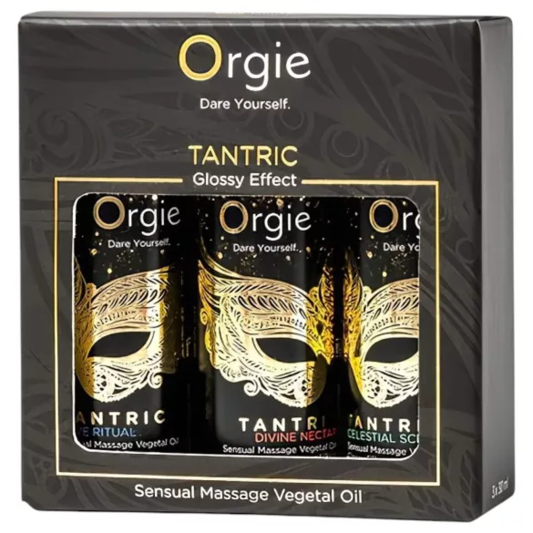 Orgie Tantric - Sensual Massage Oil Set (3x30ml)