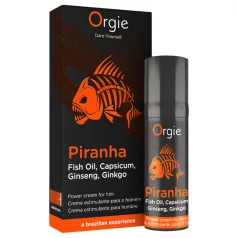   Orgie Piranha Power Cream - Stimulating Potency-Enhancing Cream for Men (15 ml)