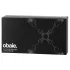 Obaie - faux leather wrist and ankle cuff set (black)