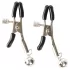 Baseks - Bondage Set with Whip and Nipple Clamps (Black)