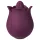 Amaysin - tongue-shaped rose clitoral vibrator (purple)