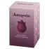 Amaysin - tongue-shaped rose clitoral vibrator (purple)