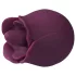 Amaysin - tongue-shaped rose clitoral vibrator (purple)