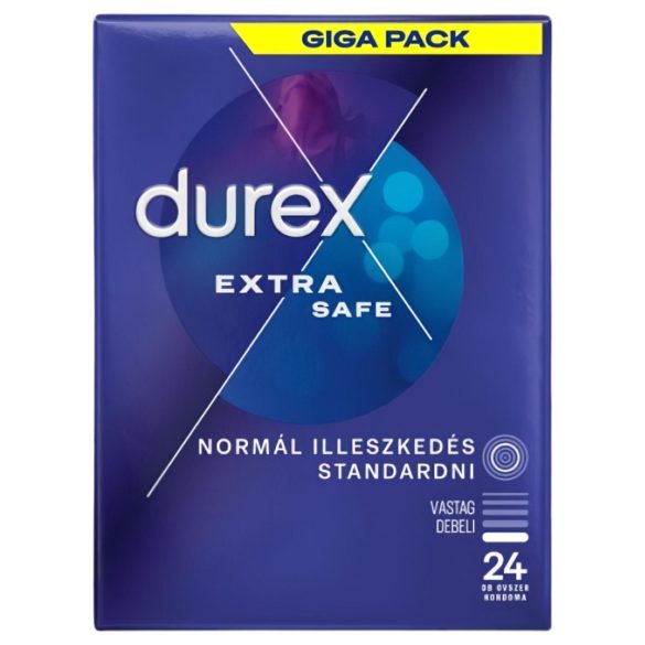 Durex Extra Safe - Reliable Condoms (24-Pack)