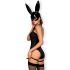 Obsessive OB7008 Sexy Bunny - Black Bunny Girl Costume