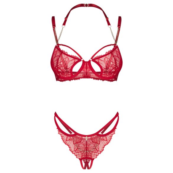 Obsessive Matildea - Lace Bra Set (Red)