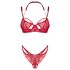 Obsessive Matildea - Lace Bra Set (Red)