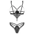 Obsessive Matildea - open crotch bodysuit (black)