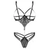 Obsessive Matildea - open crotch bodysuit (black)