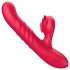 Sweet Play - 2in1 Thrusting & Clitoral Vibrator (Pink)