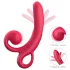 Erospace Sweet Play - clitoral arm vibrator (red)