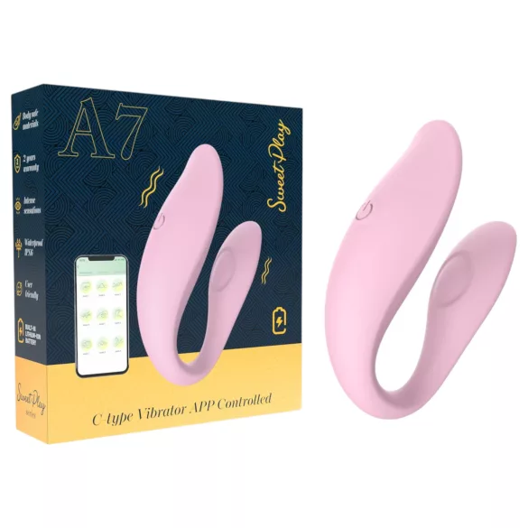 Sweet Play - Smart Couples Vibrator (Pink)