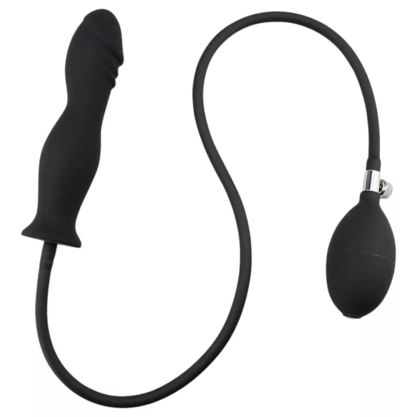 Wild Play - Inflatable Anal Plug (Black)