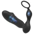 Erospace Men's Play - app-controlled thrusting anal vibrator (black)