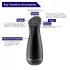 Men's Play - Suction & Vibration Warming Masturbator (Black)