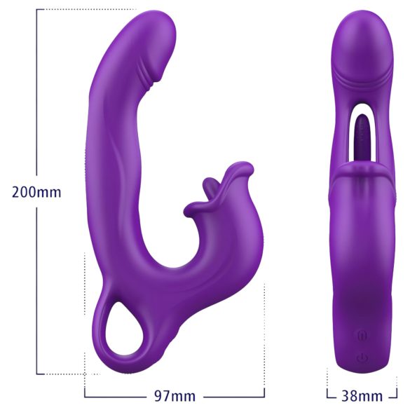 Sweet Play - Lollipop G-Spot Vibrator (Purple)