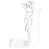 Passion BS013 - Striped Mesh Set (Red) - S-L