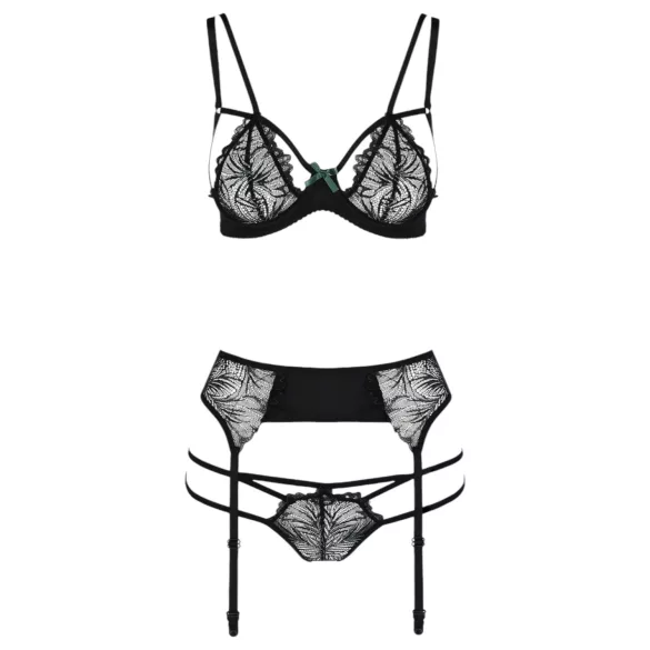 Passion Floris - Black Lingerie Set