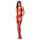 Passion BS057 - Zigzag Fishnet Set (Red) - S-L