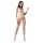 Passion BS058 - Open Net Bodysuit (White) - Sizes S-L