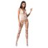 Passion BS058 - Open Net Bodysuit (White) - Sizes S-L
