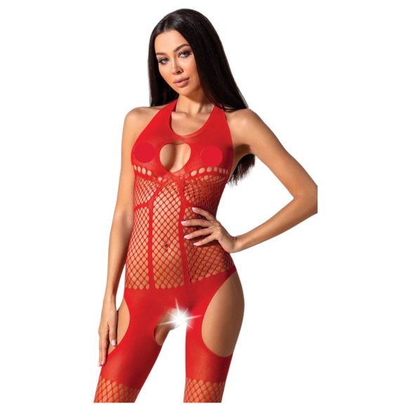 Passion BS079 - Red Mesh Set (S-L)