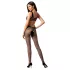 Passion BS085 - Open-Back Mosaic Jumpsuit - Black (S-L)