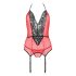 Passion Peonia - Red Top & Thong Set