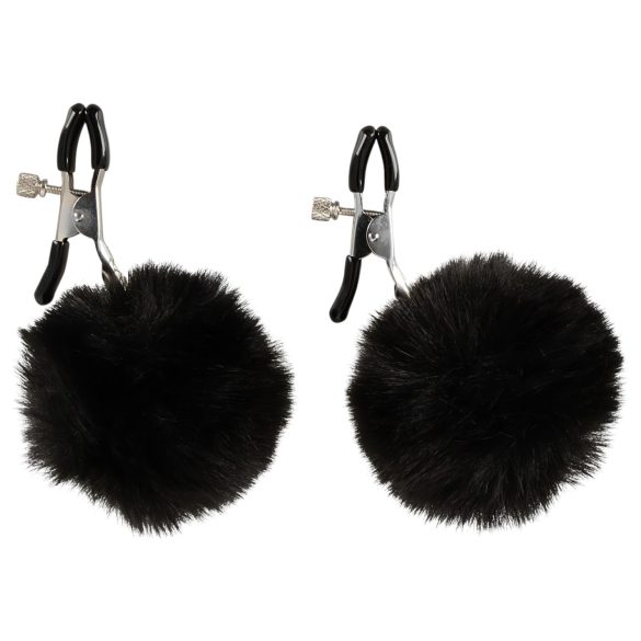 Magic Shiver - Nipple Clamps (Black) - Eco Packaging