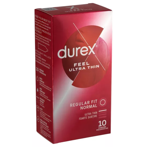 Durex Feel Ultra Thin - Ultra Realistic Condoms (2x10 Pack)