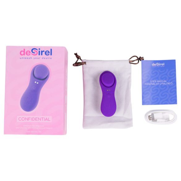 Desirel Confidential - Smart Panty Vibrator (Purple)