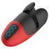 Lena - Vibrating Grip Masturbator (Red)