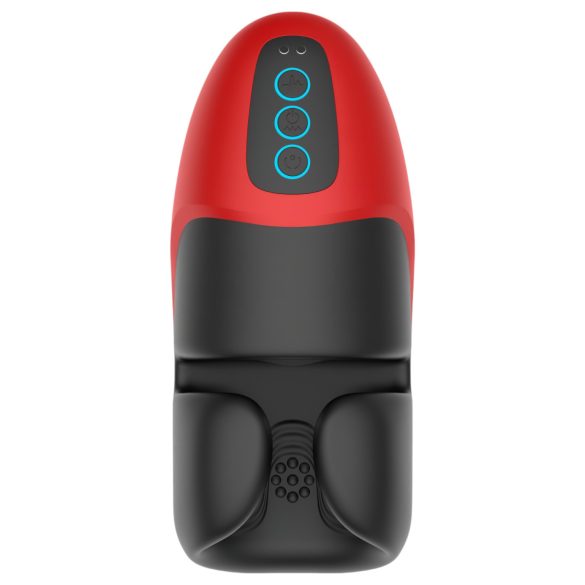 Lena - Vibrating Grip Masturbator (Red)
