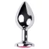 Desirel Pink Jewel S - Silver-Pink Anal Plug